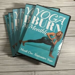 Yoga Burn Monthly Ultimate DVD Collection Zoe Bray-Cotton NEW Sealed Lot